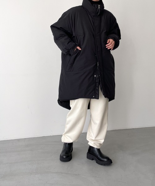 「CANAL JEAN」 「El mar」コート LARGE ブラック レディース_画像8