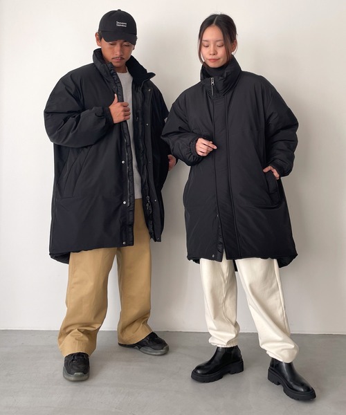 「CANAL JEAN」 「El mar」コート LARGE ブラック レディース_画像9