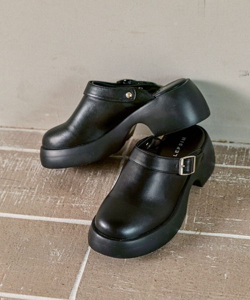 LEPSIM（レプシィム） サンダル 2WAYベルト厚底サボ 578034 レディース