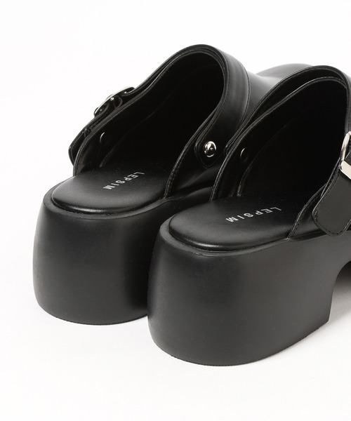 LEPSIM（レプシィム） サンダル 2WAYベルト厚底サボ 578034 レディース