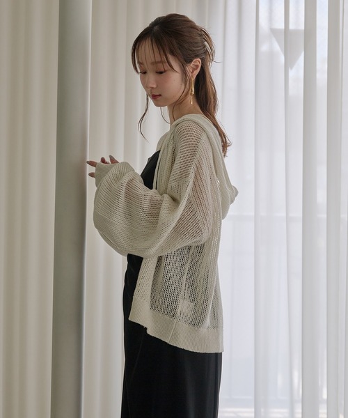【完売品✨】mideal/グリッターシアートップス m15910570876_1.jpg?1731240678