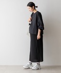 マタニティ Moredde リップルカットソー...の詳細画像2