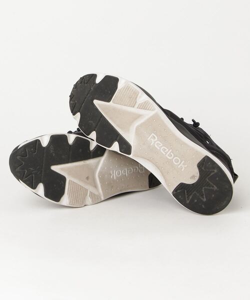 [Reebok] вышивка low cut спортивные туфли 24cm черный женский 