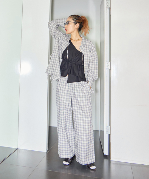 BASERANGE（ベースレンジ） スラックス パンツ 別注LINBER パンツ