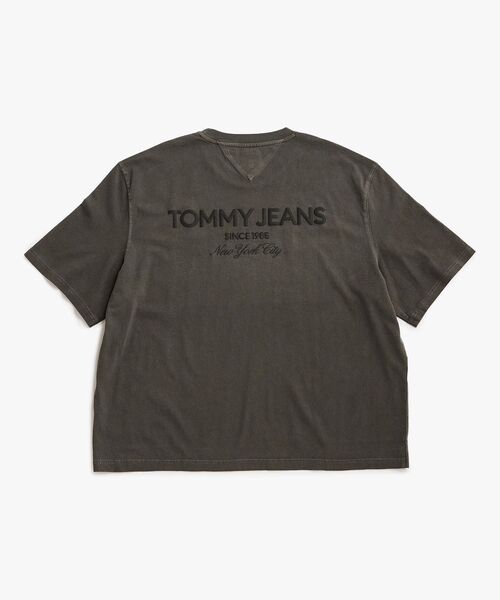 90s   Jeans TシャツUSA製 フェード TOMMY JEANS（トミー・ジーンズ） tシャツ 90s ニュークラシック