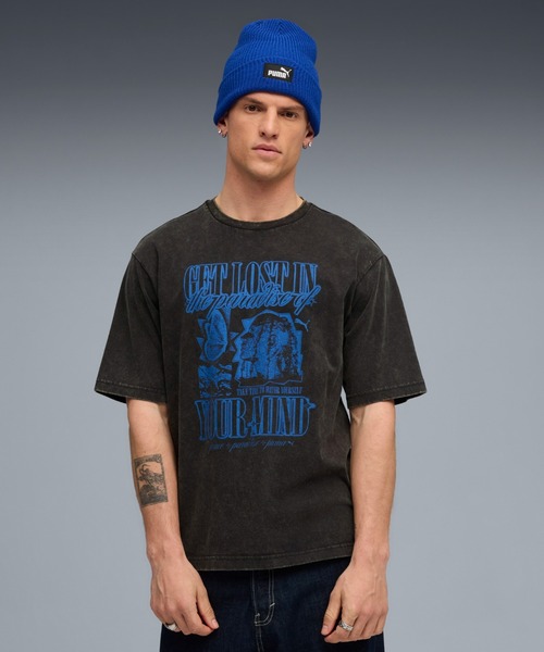 ★ プーマ Tシャツ ★ 楽天市場】プーマ（PUMA）（メンズ）MWQ HOG 半袖Tシャツ PIZZ 633125