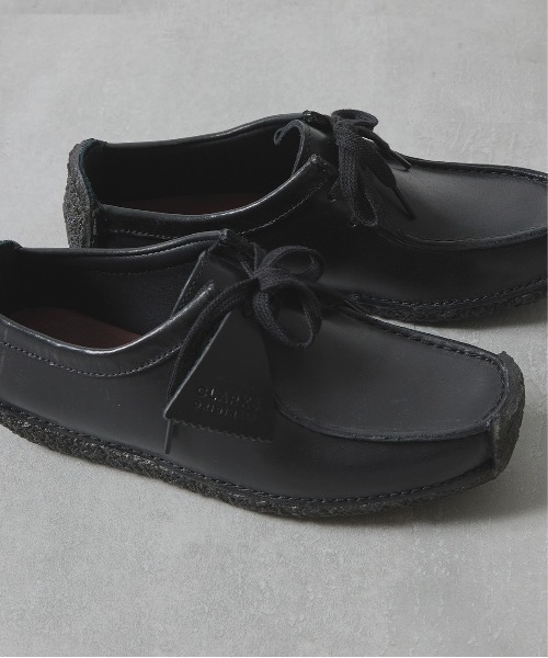 ワラビー クラークス Clarks レディース ブラック UK5.5 24cm Clarks」 シューズ 5 ブラック レディース ワラビー クラークス