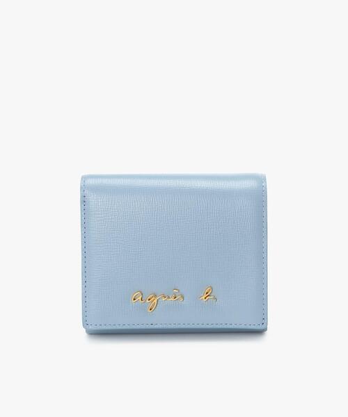 agnes b.（アニエスベー） 財布 レザー 二つ折り ウォレット ”City