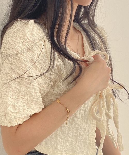 「by muni:r」 カーディガン FREE アイボリー レディース_画像4