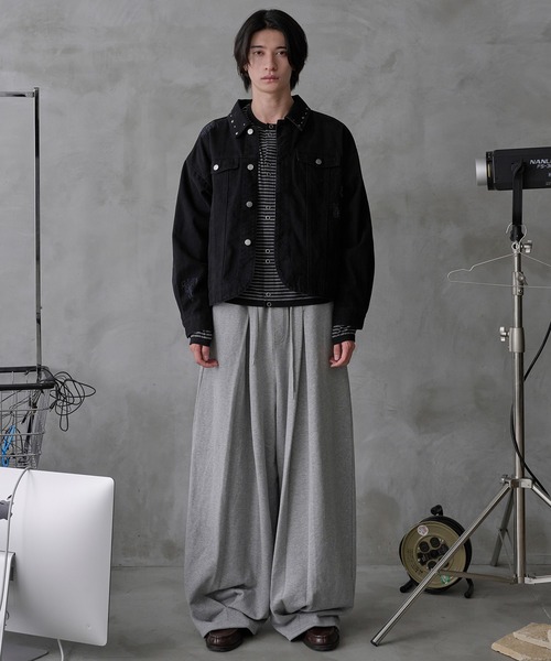 epnk スタッズダメージデニムジャケット S ANDER HUNK デニム