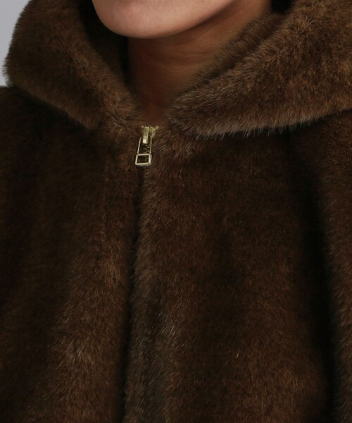 OPAQUE.CLIP（オペークドットクリップ） ベスト ジレ 「es」ミンク