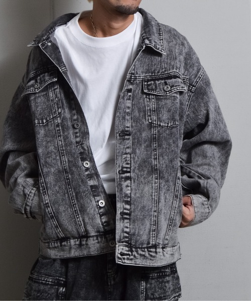 Kohjiya着用SUGARHILL グレー Gジャン デニムジャケット Kohjiya着用SUGARHILL グレー Gジャン デニムジャケット Kohjiya着用