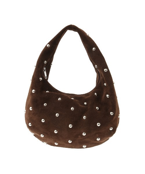 新品未使用 CLANE MOON SUEDE STUDS BAG CLANE（クラネ） ハンドバッグ MOON SUEDE STUDS BAG : ZOZOTOWN Yahoo