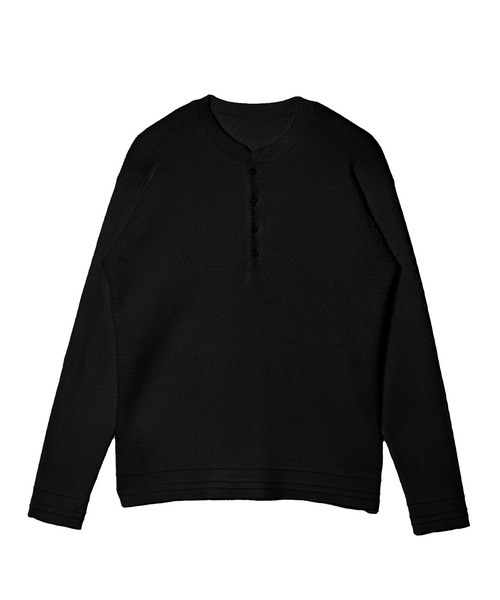 セーター ニット HENRY NECK THERMAL LONG SLEEVE メンズ_3