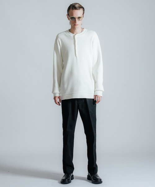 CRIMIE（クライミー） セーター ニット HENRY NECK THERMAL LONG