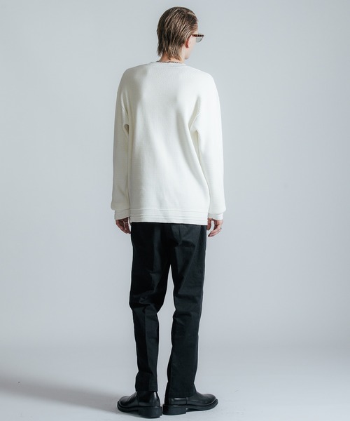 セーター ニット HENRY NECK THERMAL LONG SLEEVE メンズ_13