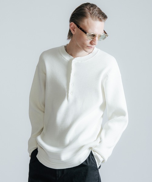 CRIMIE（クライミー） セーター ニット HENRY NECK THERMAL LONG