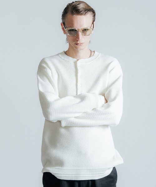 CRIMIE（クライミー） セーター ニット HENRY NECK THERMAL LONG