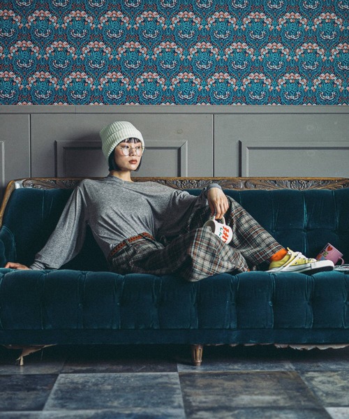 niko and…（ニコアンド） パンツ 「MODE NORM CORE」2タックペインター