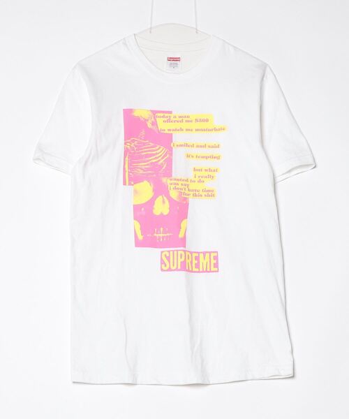 Supreme ホワイト Tシャツ Sサイズ Supreme（シュプリーム） 半袖Tシャツ S ホワイト メンズ : ZOZOTOWN