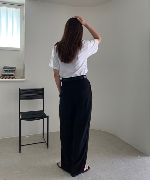 「Didot.showroom」 半袖Tシャツ FREE ホワイト レディース_画像9