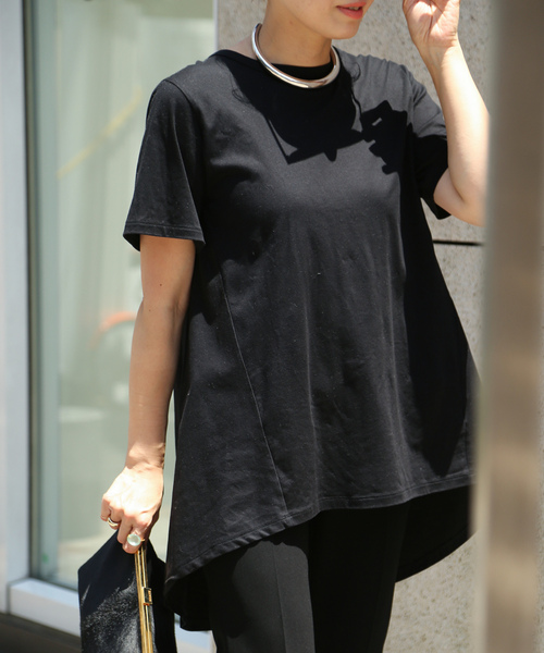 「CELERI」 半袖カットソー - ホワイト レディース_画像2