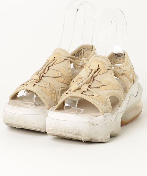 NIKE スポーツサンダル ベージュ NIKE（ナイキ） フラットサンダル 24cm ベージュ レディース
