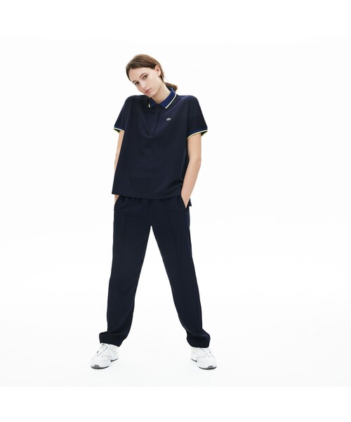 LACOSTE（ラコステ） 半袖ポロシャツ S ダークネイビー レディース
