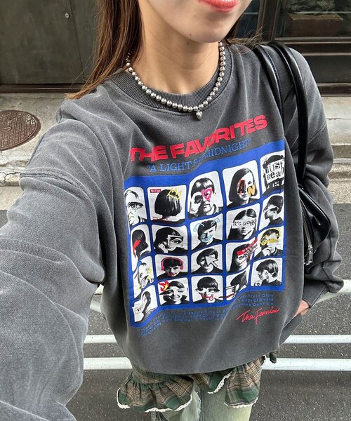 CIAOPANIC（チャオパニック） tシャツ アソートプリントピグメント
