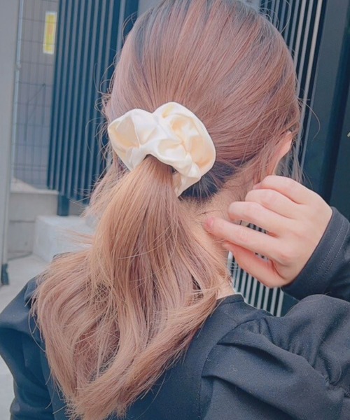 ARCHIVER シュシュ 「Bz」シンプルビッグシュシュ/ヘアゴム(RZ