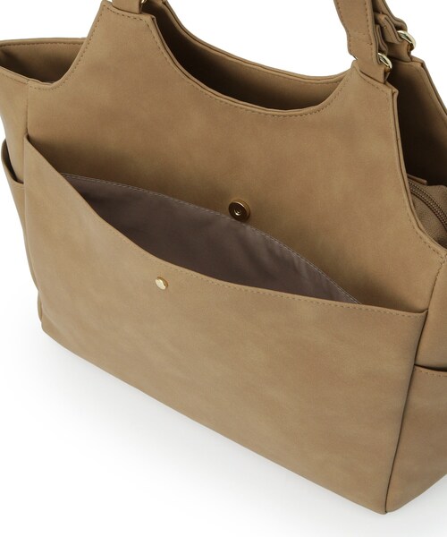 SHOO・LA・RUE（シューラルー） トートバッグ スエード調8ポケット