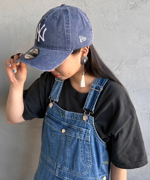 NEW ERA（ニューエラ） キャップ F ネイビー レディース : ZOZOTOWN