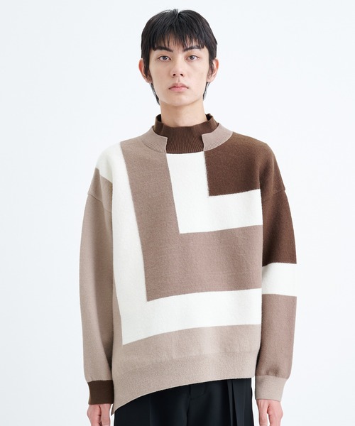 CULLNI（クルニ） 長袖ニット 2 ブラック メンズ : ZOZOTOWN Yahoo!店