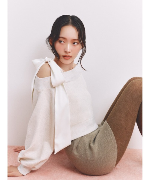 FRAY I.D（フレイ・アイディー） トレーナー スウェット ビッグリボン