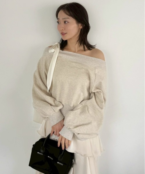 FRAY I.D（フレイ・アイディー） トレーナー スウェット ビッグリボン