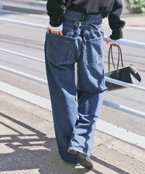 新品タグ付Spick and Span upperhightsTHEOLIVIA Spick＆Span（スピック アンド スパン） ジーンズ デニム デニムパンツ