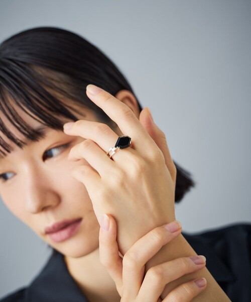 Jouete（ジュエッテ） 指輪 リング 「ジェム」 リング ブラック