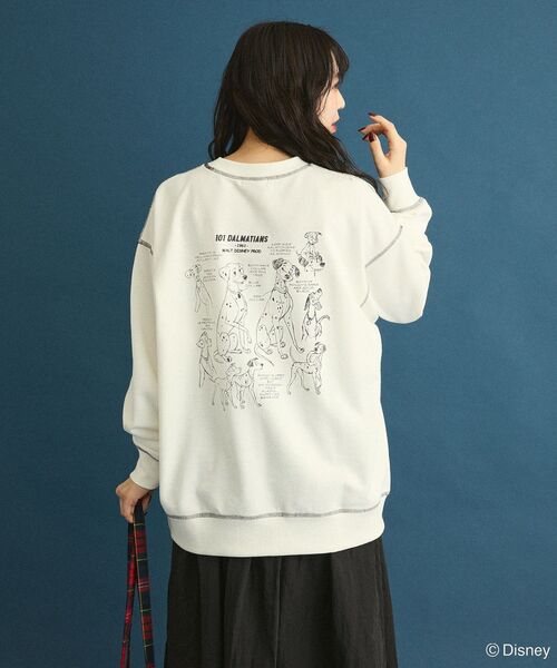 Disney（ディズニー） トレーナー スウェット 101匹わんちゃん/バック
