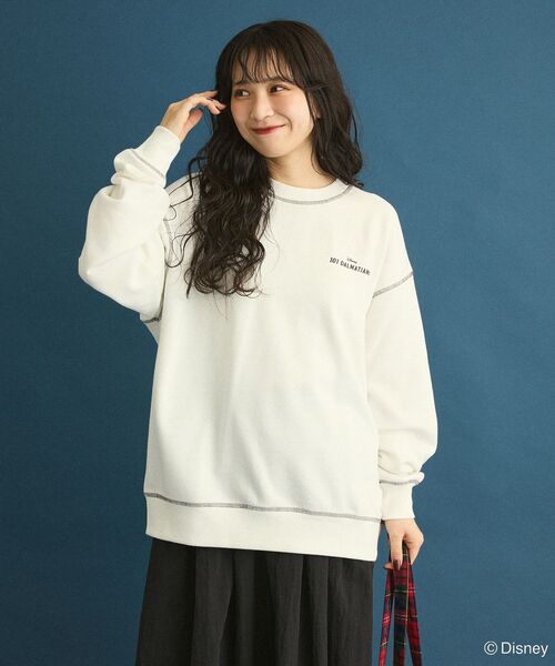 Disney（ディズニー） トレーナー スウェット 101匹わんちゃん/バック