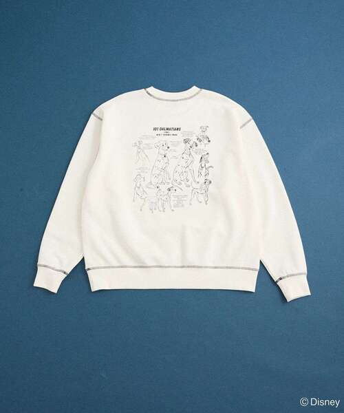 Disney（ディズニー） トレーナー スウェット 101匹わんちゃん/バック