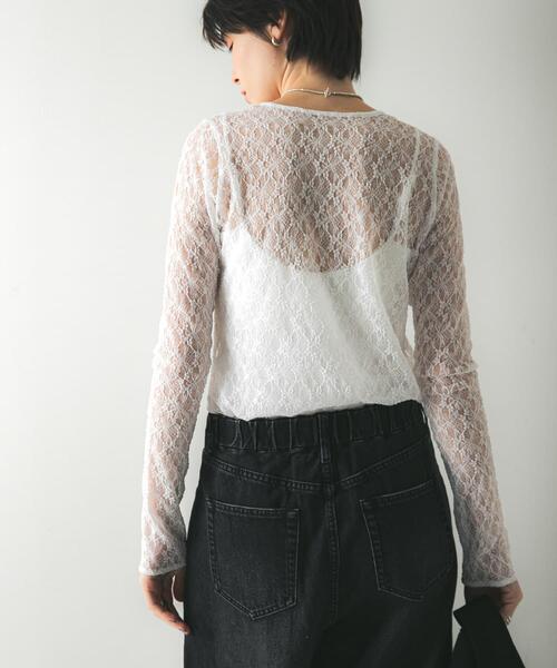 URBAN RESEARCH（アーバンリサーチ） tシャツ ストレッチレースクルー