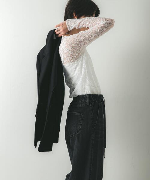 URBAN RESEARCH（アーバンリサーチ） tシャツ ストレッチレースクルー