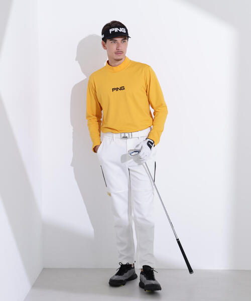PING（ピン） tシャツ 「PING APPAREL」トリコット長袖ハイネック