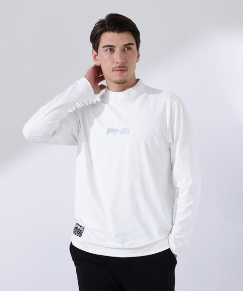 PING（ピン） tシャツ 「PING APPAREL」トリコット長袖ハイネック