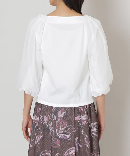 「TO BE CHIC」 半袖カットソー 40 ブラック レディースの画像