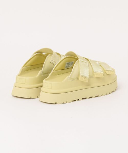 「UGG」 ヒールサンダル 6 イエロー レディース_画像2