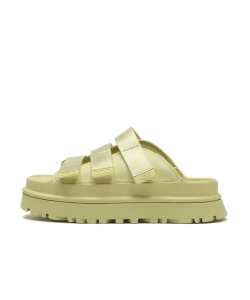 「UGG」 ヒールサンダル 6 イエロー レディース_画像5