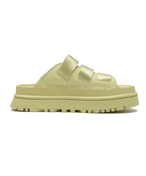 「UGG」 ヒールサンダル 6 イエロー レディース_画像9