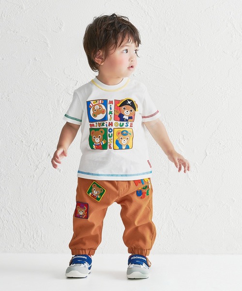 MIKI HOUSE（ミキハウス） tシャツ お仕事プッチー半袖Tシャツ キッズ