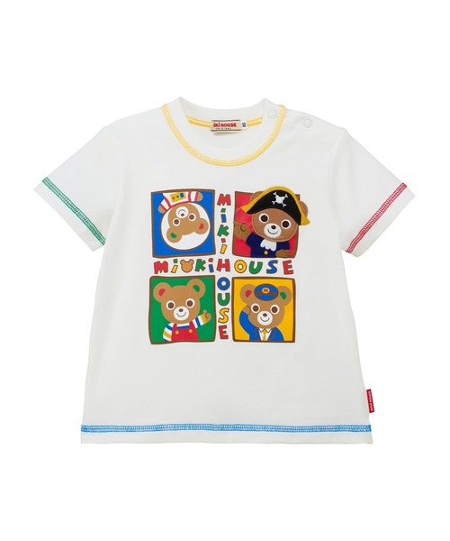 MIKI HOUSE（ミキハウス） tシャツ お仕事プッチー半袖Tシャツ キッズ